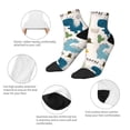 thumbnail image 6 of Bingfone Childish Dinosaur Design Patterned Men'S Women'S Casual Cotton Socks, 6 of 9