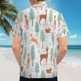 thumbnail image 6 of High Quality Hawaiian Shirts for Men Short Sleeve Aloha Beach Shirt Floral Summer Casual Button Down Shirts Blouses 4LKQLN, 6 of 7
