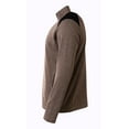 thumbnail image 3 of A4 Tourney Quarter Zip For Men in Heather/Black | N4094, 3 of 3
