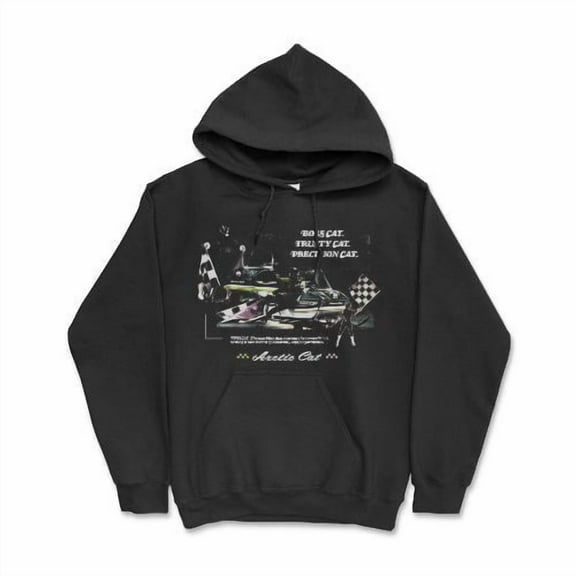 Arctic Cat Retro Boss Cat Trusty Cat Precision Cat Hoodie.