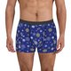 thumbnail image 1 of Balery Golden Snowflakes Royal Blue Calzoncillos bóxer para hombre, ropa interior de algodón suave y transpirable con cinturilla de nailon-X-Large, 1 of 5