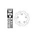 thumbnail image 3 of Galfer Solid Mount Wave Brake Rotor - Rear For 03-20 YAMAHA YZF-R6, 3 of 3