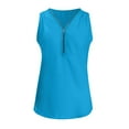 thumbnail image 4 of Endives Women's Tank Top Vest Tee V Top Womens Loose Blouse Neck Sleeveless T Shirt Casual Blouses, 4 of 7