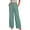 LakeGreen, variant on Sundazz Wide Leg Pants for Women Summer Smocked Waisted Palazzo Pants Baggy Flowy Trousers, XS-XL