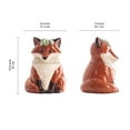 thumbnail image 2 of Bico Fox 10.6 inch Air Tight Ceramic Cookie Jar, Dishwasher Safe, 2 of 4