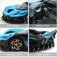 thumbnail image 4 of Diecast Toy Car Bugatti Bolide  Sports Car Model,Zinc Alloy Simulation Casting Pull Back Vehicles,1:32 Scale Mini Supercar Toys with Lights and Music for Toddlers Kids Children Gift, 4 of 7