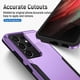 thumbnail image 4 of Entronix Funda Resistente Diseñada para Galaxy S23 Ultra, Cubierta Protectora a Prueba de Golpes de Triple Capa, Color Morado, 4 of 7