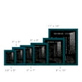 thumbnail image 3 of Morse Code Chart - Framed Print w/glass - Ocean Blue, 3 of 6