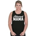 thumbnail image 5 of Blessed Mama Grateful Thankful Mother Tank Top Tee Shirt Women Brisco Brands M, 5 of 6