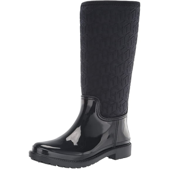 Tommy Hilfiger Womens Saray Rain Boot 6 Marine