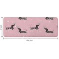 thumbnail image 7 of Cute Cartoon Dachshund Kitchen Rug Mat,Kitchen Runner Rugs Non Skid Washable,Decorative Kitchen Floor Mats for Kitchen,Sink,Laundry,17"x47.2", 7 of 7