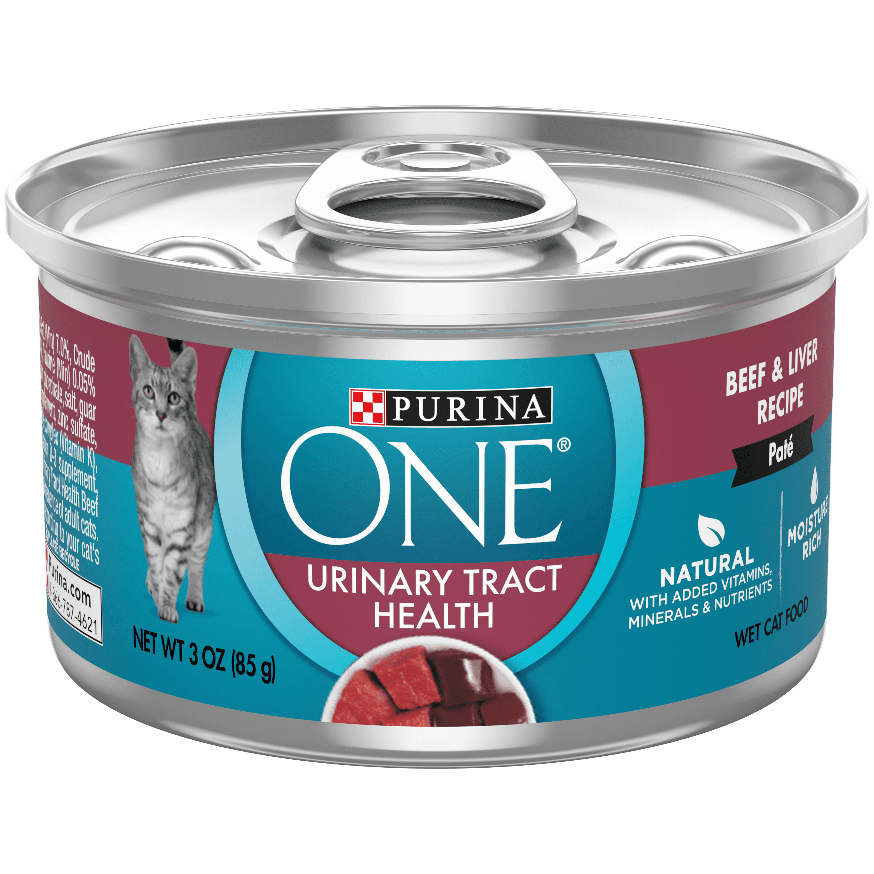 Purina ONE Urinary Tract Health Natural Pate Wet Cat Food Urinary Tract