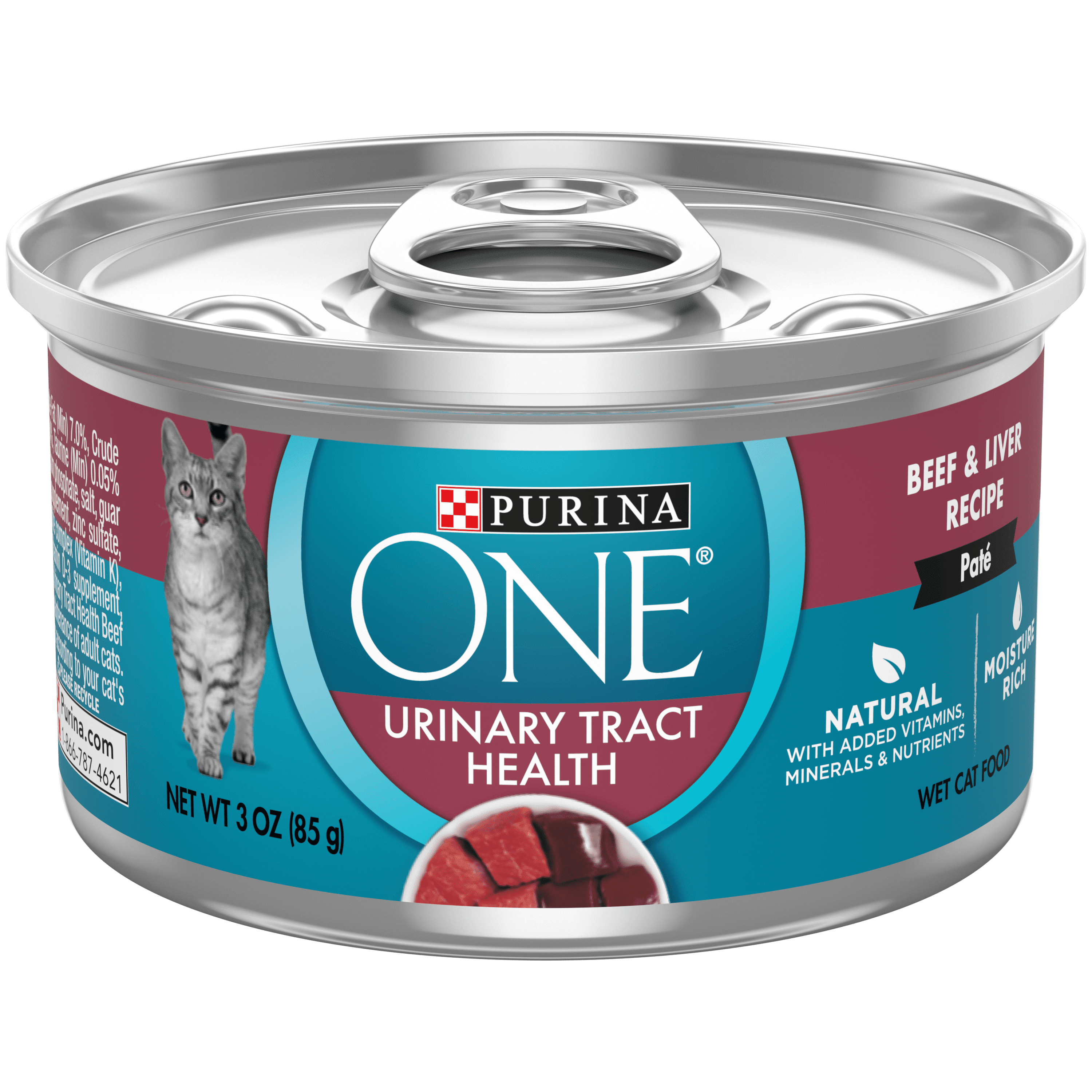 Purina ONE Urinary Tract Health Natural Pate Wet Cat Food Urinary Tract 