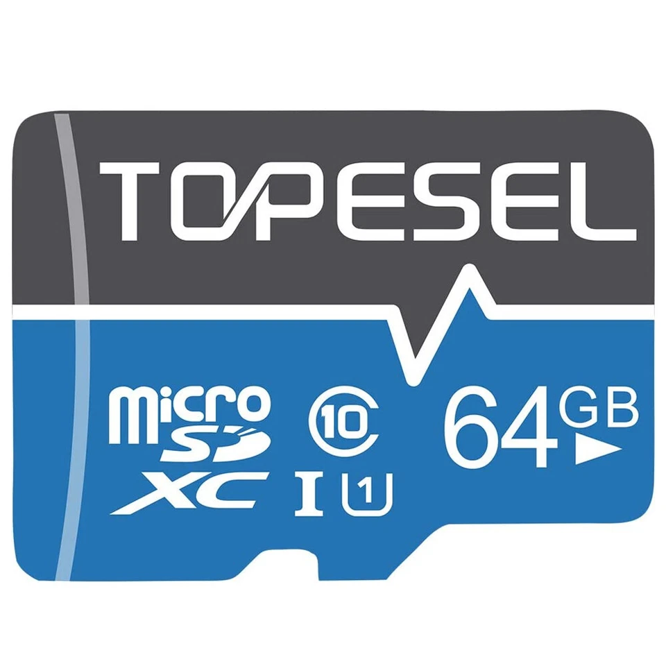 CRESTIN- 64Gb Micro Sd Card C10 Micro Sdhc Uhs-I Memory Card U1 Tf Card For Phone Cameras