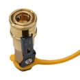 thumbnail image 2 of Bgsha 7×RV Propane Quick Connect Fittings Adapter Valve Kit 3/8” Flare X 1/4”, 2 of 9