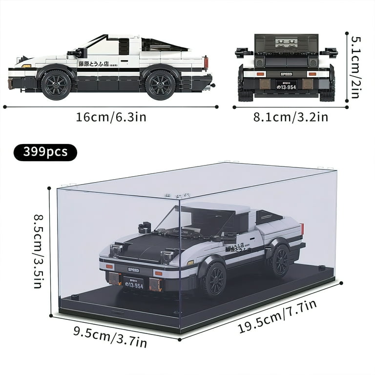 MACTANO Initial D Car Building Block Set AE86 Race Car Building