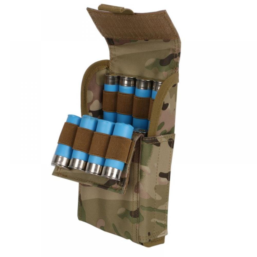 Tourbon Buttstock Cheek Riser w/Ammo Carry Cartridge Pouch Military Camo Hunting 