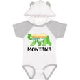 thumbnail image 3 of Inktastic Montana Lake and Trees in Bear Silhouette Boys or Girls Baby Bodysuit, 3 of 5
