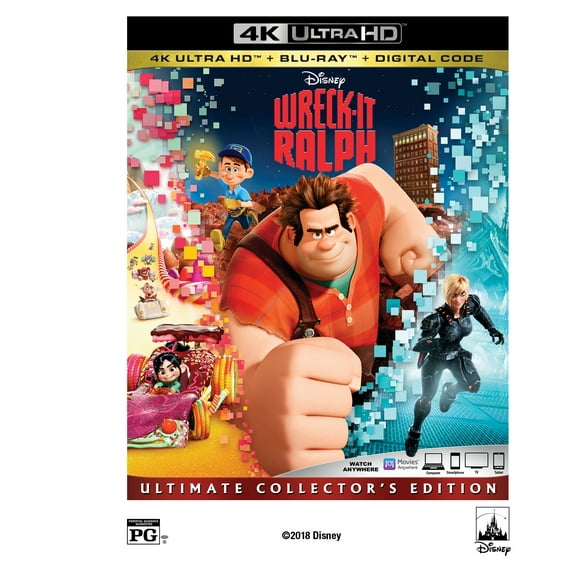 Wreck-It Ralph (4K Ultra HD   Blu-ray   Digital Code)
