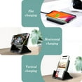 thumbnail image 3 of Fast Wireless Charger, 15W Max Wireless Charging Stand, Universal Android Phone Holder Pad, for iPhone 17/16/15/14, Samsung S25/S24/S23, 3 of 10