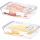 thumbnail image 1 of 2 Contenedor para Tocino para Nevera con Cronómetro, Transparentes Contenedor de Almacenamiento de Delicatessen y Queso, Organizador de Refrigerador Reutilizable para Carne Pan Queso Pescado, 1 of 8