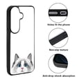 thumbnail image 2 of WIRESTER Shockproof Soft Rubber Cover Case for Samsung Galaxy S26 6.3" 2026, Animal White Silver Point Ragdoll Cat, 2 of 5