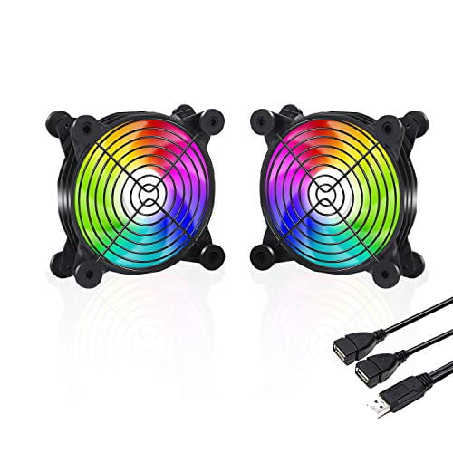 Uphere U16 Usb Fan Dual Ball Bearings Rainbow Led Silent 1mm Fan For Computer Cases Computer Cabinet Playstation Xbox Cooling Walmart Com Walmart Com Uphere U16 Usb Fan Dual Ball Bearings Rainbow Led Silent 1mm Fan For Computer Cases Computer Cabinet Playstation Xbox Cooling Walmart Com Walmart Com