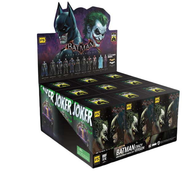 Nuevo modelo móvil ensamblado de Batman (Crazy Edition) de F5 Loop Culture: Arkham Knight's Fatal Strike Red Riding Hood, caja sorpresa de juguete