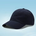 thumbnail image 2 of UJNDER Versatile Baseball Caps for Outdoor and Casual Activities Adjustable Design with Curved Brim for All Season Wear Navy, 2 of 3