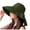 Army Green, variant on Wide Brim Ponytail Adjustable Beach Hat Sun Hat Summer Hats Blue