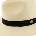 thumbnail image 6 of Stetson Gulfport Men's Shantung Straw Center Dent Fedora Hat Natural Made In USA (7 3/8), 6 of 8