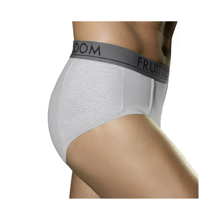 Fruit of the Loom Men's 4pk Ultra Flex Brief, Assorted, XX-Large