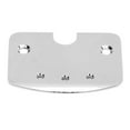 thumbnail image 1 of Guitar Neck Plate, Brass-plated Hinge Instrument Replacement Musical Tele Neck Plate  For 3-String Cigar Box, 1 of 8