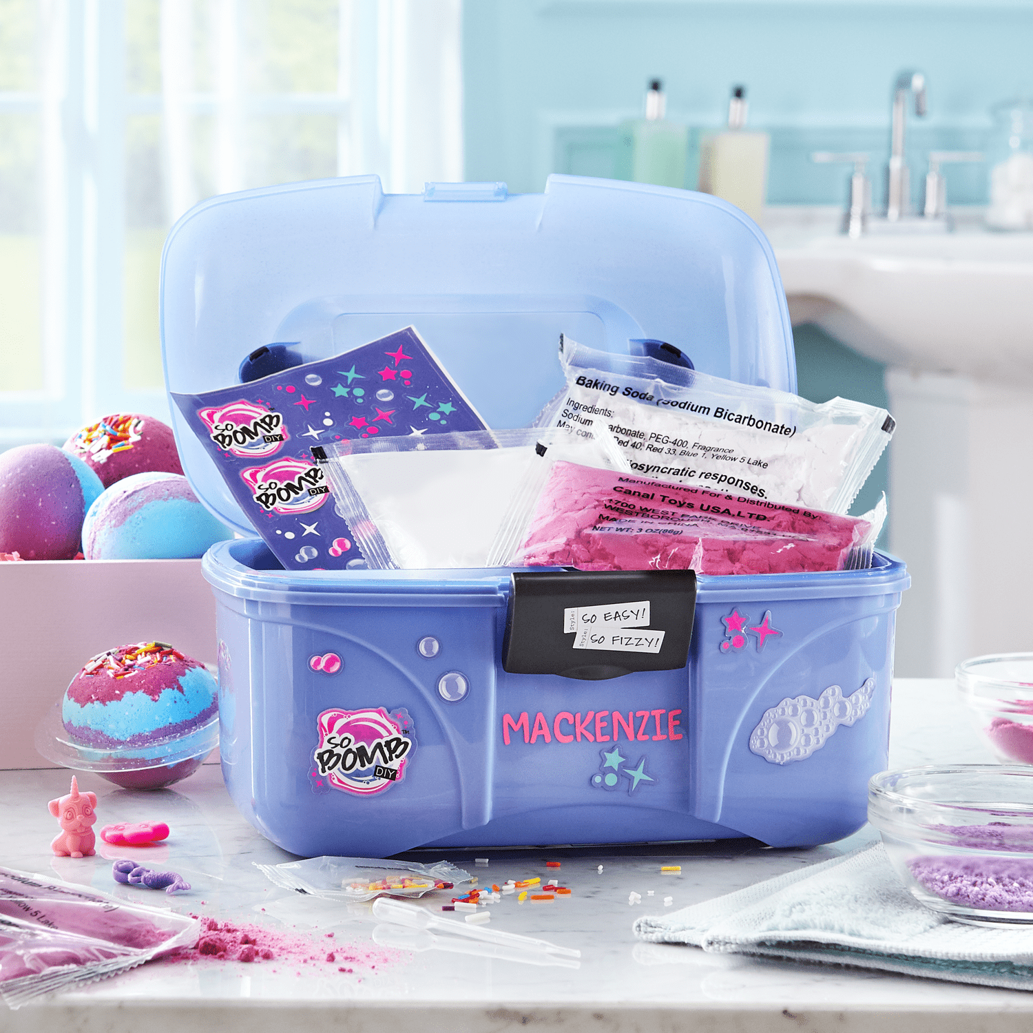 Personalized Bath Bomb Kit