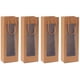 thumbnail image 2 of 4pcs Wine Gift Bags Kraft Paper Wine Bags with Window Red Wine Packaging Bags, 2 of 5