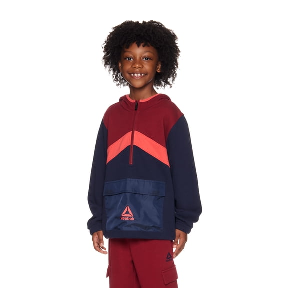 Reebok Boys Freestyle Half Zip Jacket, Sizes 4-18