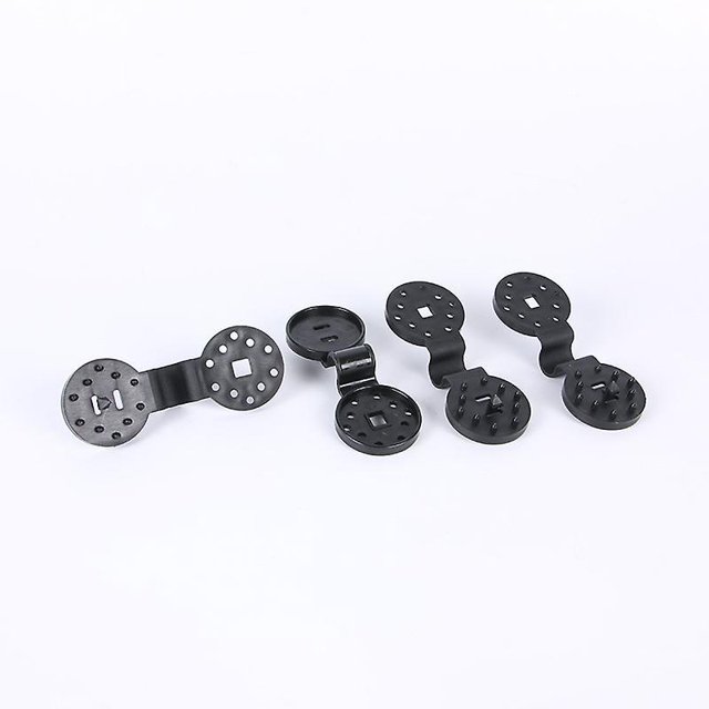 40 Piezas Clips de Plástico para Tela de Sombra Clips Redondos de Plástico Negro para Red de Sombra Solar, Red Antipájaros, Red de Jardín, Red de Sombra, Accesorios de Tela de Sombra
