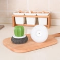thumbnail image 2 of ICQOVD Cactus Handle Stainless Steel Wire Kitchen Bowl Cleaning Tool, 2 of 5