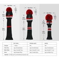 thumbnail image 6 of 1Pcs Golf Club Cover, Knitted Golf Head Cover for 460cc Driver Fairway Woods and Hybrid with Cute Pom Pom and Number Tag, 6 of 7