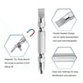 thumbnail image 4 of Uxcell 4Pcs PH2/SL6 6x65mm Punta de destornillador magnética de doble extremo Phillips ranurada, 4 of 7