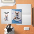 thumbnail image 4 of Happy Father's Day Best Chinese Crested Cool Dad Ever 5x7in Folded Greeting Card Dog Lover Single Note Card with Envelope - 12007, 4 of 5