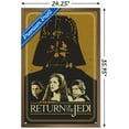 thumbnail image 3 of Star Wars: Return of the Jedi - Gold Illustration Wall Poster, 22.375" x 34" Framed, 3 of 6