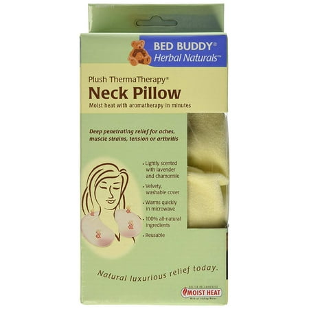 Bed Buddy Herbal Naturals Moist Heat With Aromatherapy Neck Pillow