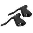 thumbnail image 1 of Leviers de frein de vélo, poignée de frein de vélo en alliage d'aluminium pour VTT, vélo de route, randonnée en extérieur, noir, 1 of 4