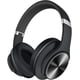 thumbnail image 1 of Auriculares Bluetooth DOQAUS, 90 horas de reproducción sobre la oreja, negros, 1 of 8