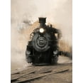 thumbnail image 2 of Deiter, Lori 19x24 Gold Ornate Wood Framed with Double Matting Museum Art Print Titled - Durango Train, 2 of 4