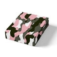 thumbnail image 4 of Erosebridal Housse de Couette Camouflage Noir Rose Double, Housse de Couette Camouflage Rétro Armée Double, Déco Militaire, Réversible (Sans Couette), 4 of 7