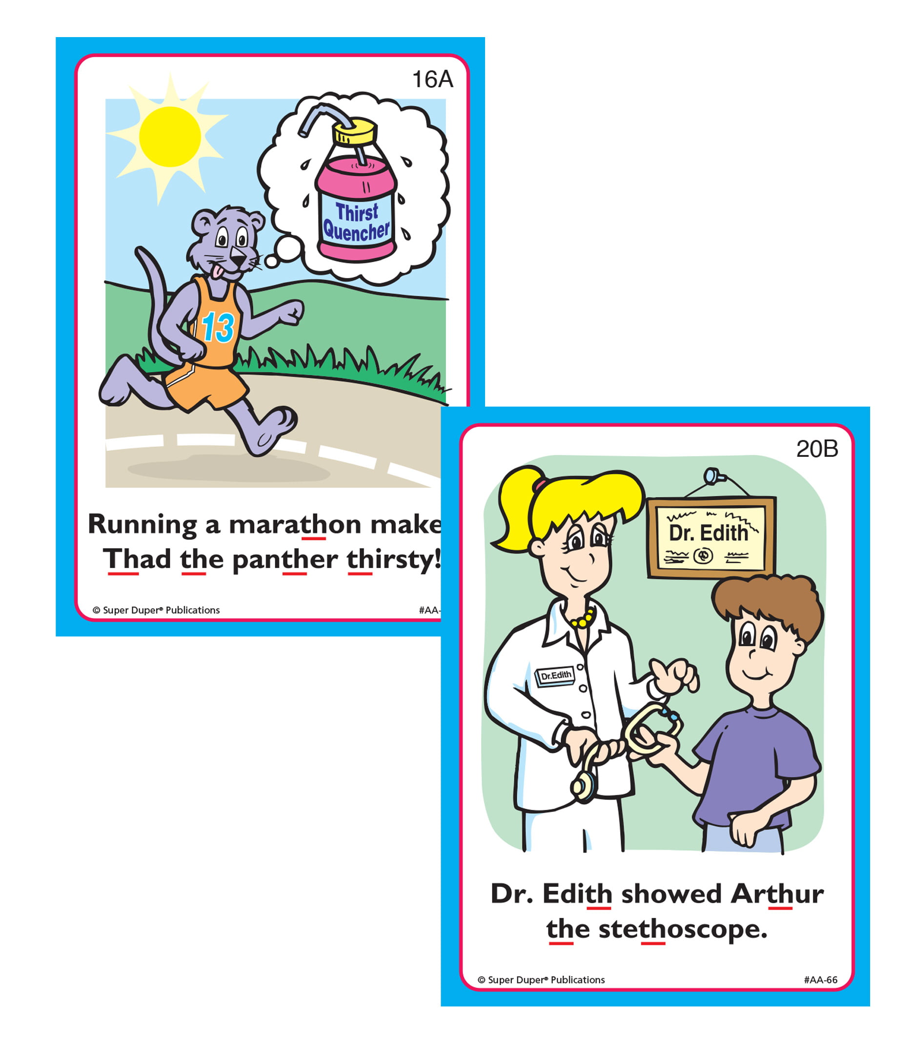  Super Duper Publications, Syllable Drilling Fun Deck Flash  Cards for Speech-Language Pathologists