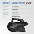 thumbnail image 6 of DC10 Cordless ULV Fogger - Portable Lightweight 1L Tank - Adjustable 5-50 Microns, 7m Spray Range, 6 of 7