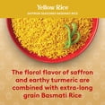 thumbnail image 4 of (3 pack) Royal Yellow Saffron Basmati Rice - Ready to Heat Basmati Rice - 8.5 oz Microwaveable Pouch, 4 of 10